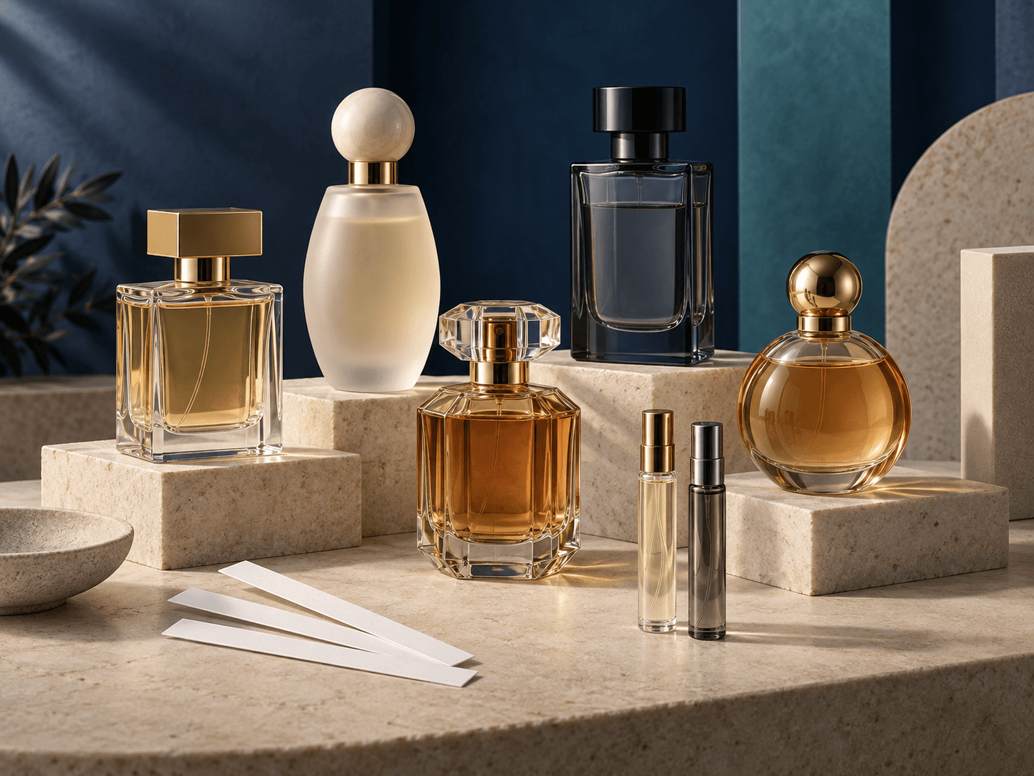 A curated perfume and fragrance collection